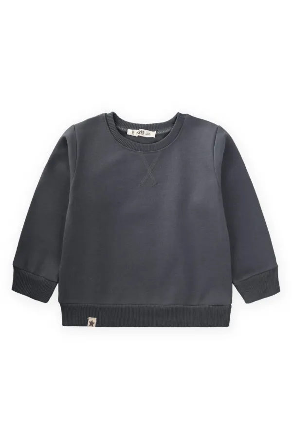 Body côtelé pour enfant de 1 à 5 ans, anthracite