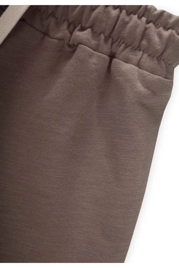 Mevsimlik Basic Eşofman 2-10 Yaş Vizon