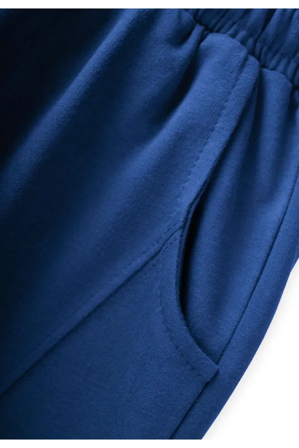 Long-Legged Tracksuit 8-12 Years Blue