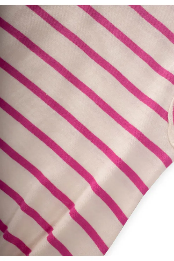 Striped Bodysuit 0-3 Years Old Fuchsia Striped