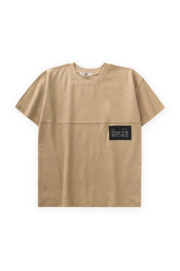 Étiquette détaillée T-shirt Robes d'été 8-12 ans