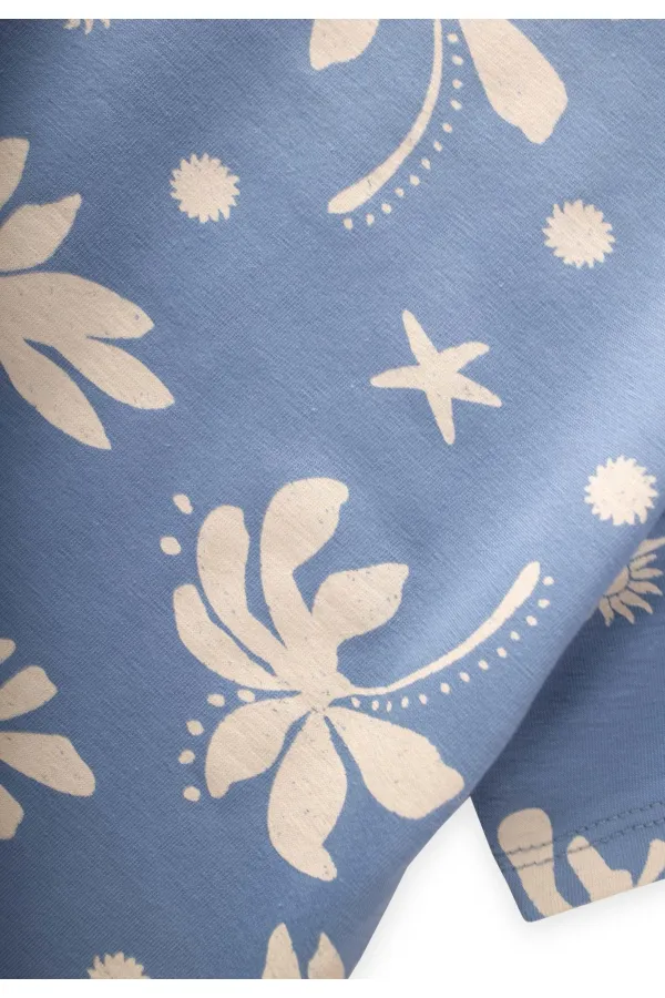 Tunic T-Shirt 4-12 Years Blue