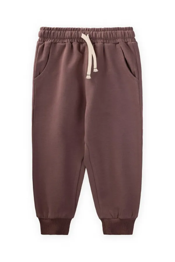 Cepli Eşofman 1-10 Yaş Mürdüm