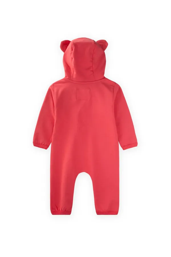 Zippered Overalls 0-3 Years Coral
