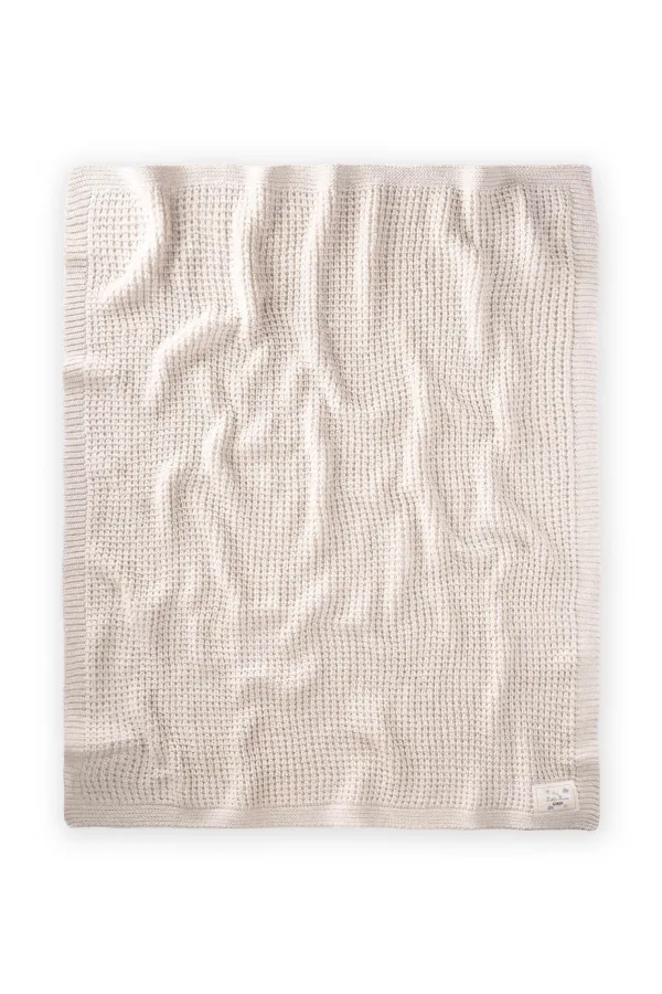 Selanik Triko Battaniye 80X100 (+/-5 Cm ) Ekru Selanik Triko Battaniye 80X100 (+/-5 Cm ) Ekru
