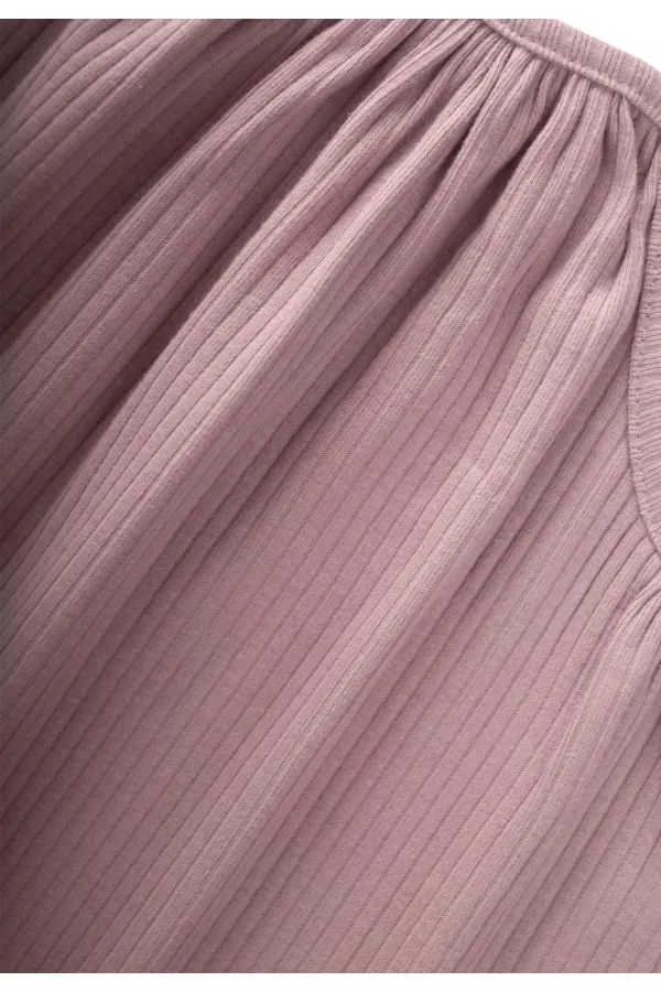 Robe à bretelles couleur cuivre 1-7 ans