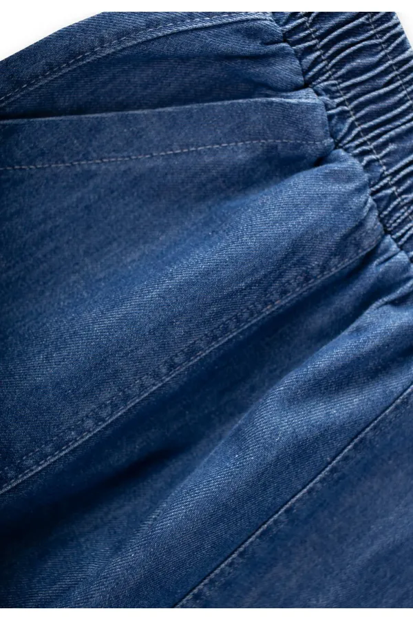 Kot Pantolon 2-8 Yaş Mavi