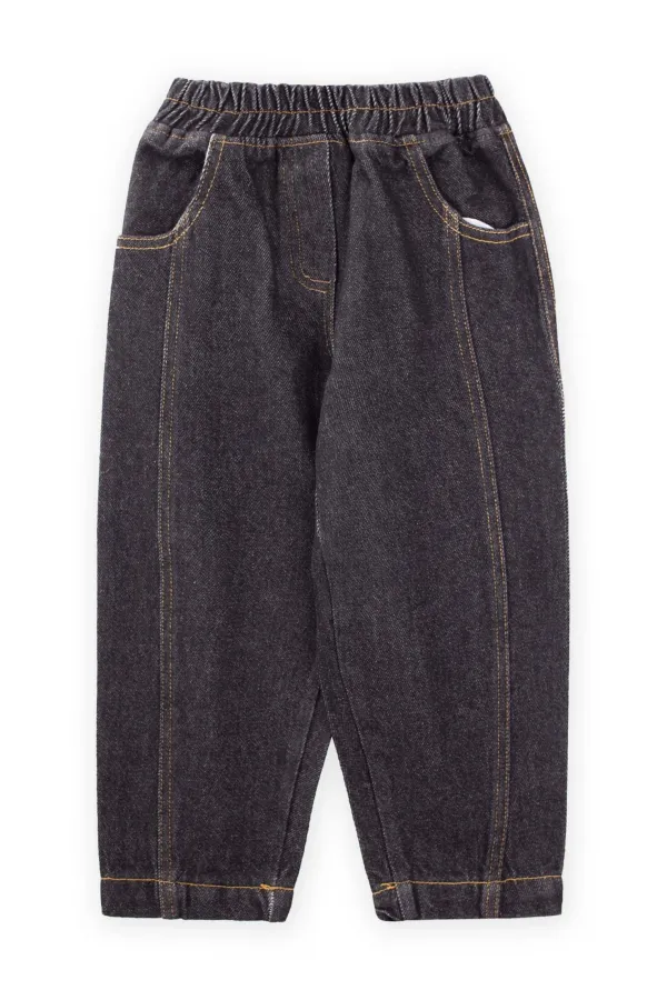 Balon Kot Pantolon 2-7 Yaş Siyah