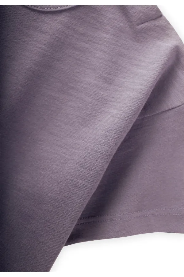 T-shirt basique pour bébé 0-3 ans couleur cuivre