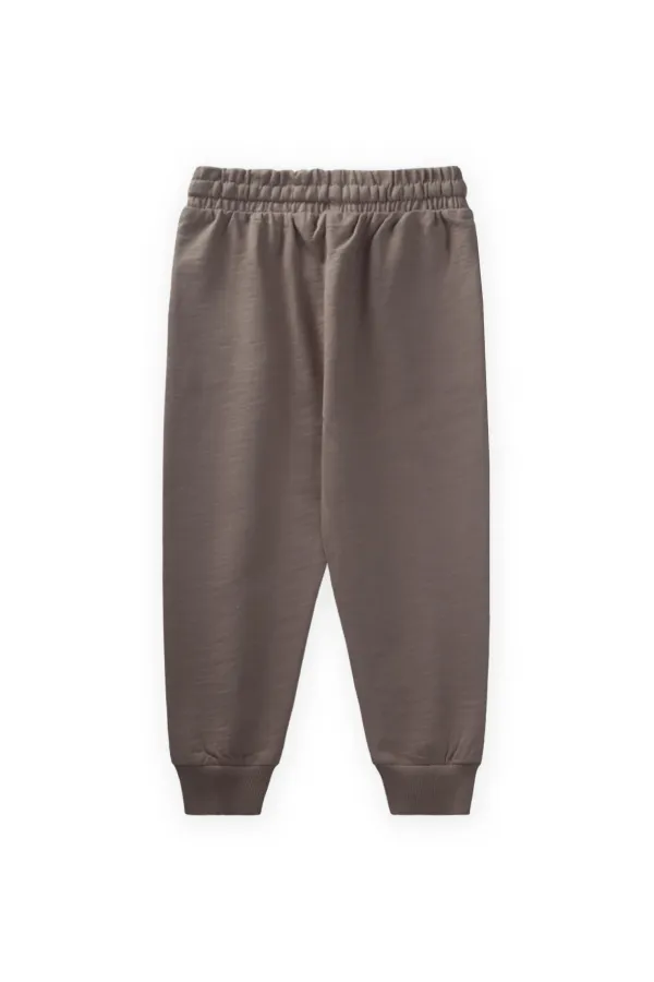 Mevsimlik Basic Eşofman 2-10 Yaş Vizon