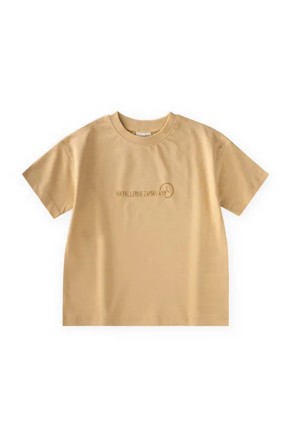 Slogan Baskılı T-Shirt 2-10 Yaş Sundres Slogan Baskılı T-Shirt 2-10 Yaş Sundres