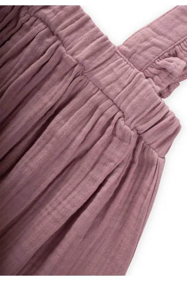 Jupe à bretelles 2-8 ans Lilas