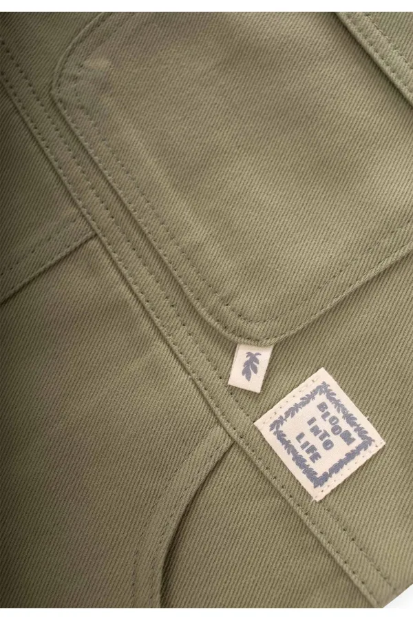 Gabardin Jile 2-7 Yaş Olive