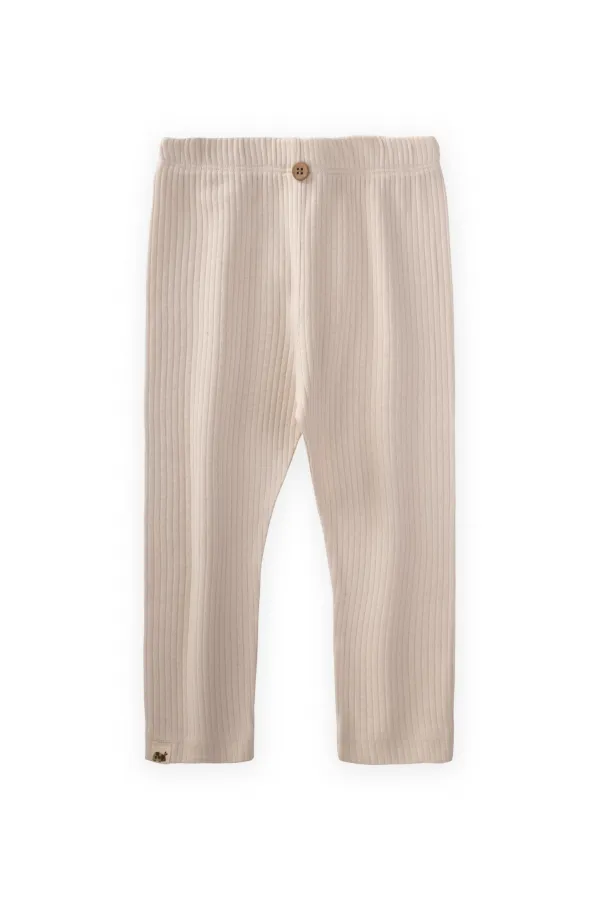 Fitilli Tayt 0-5 Yaş Açık Bej