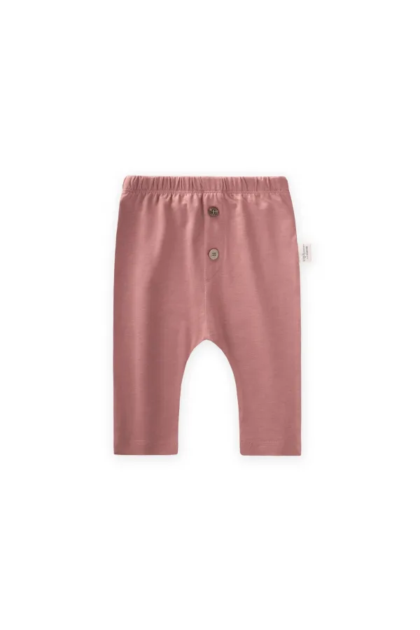 Ensemble de survêtement bébé 0-3 ans, motif aubergine, rose foncé