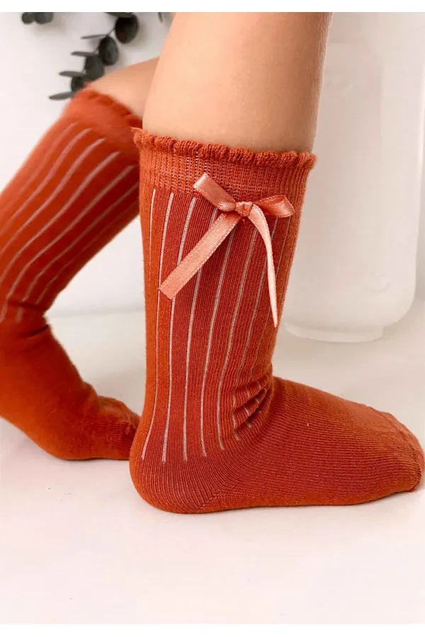 Children's Knee-High Girls' Socks 2-9 Years Old