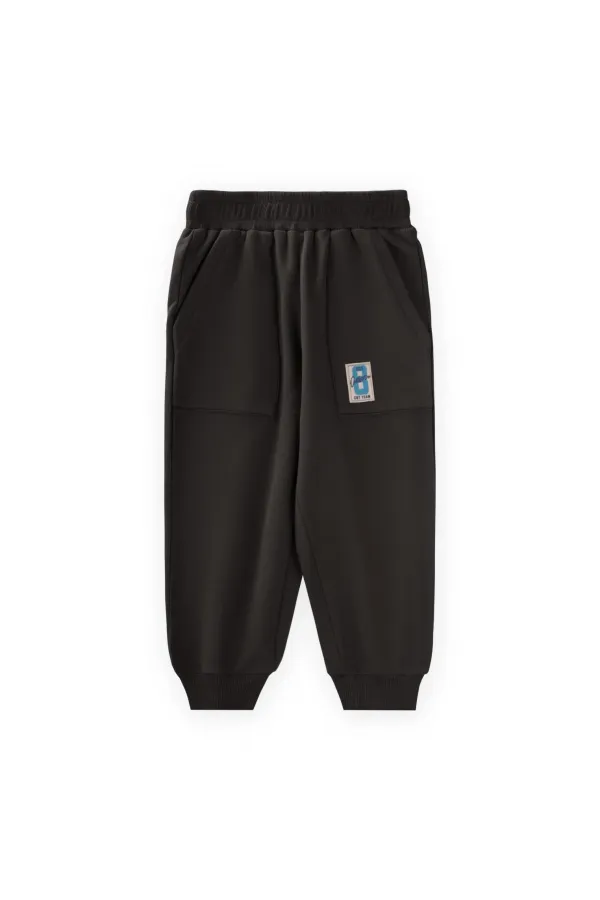 Survêtement noir pour enfant de 2 à 8 ans