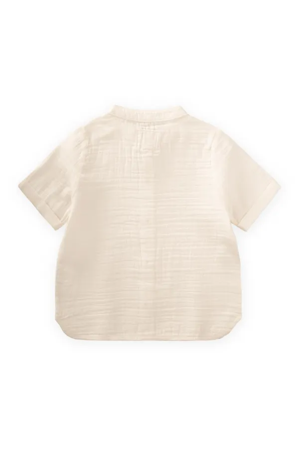 Muslin Shirt 2-10 Years Old Natural