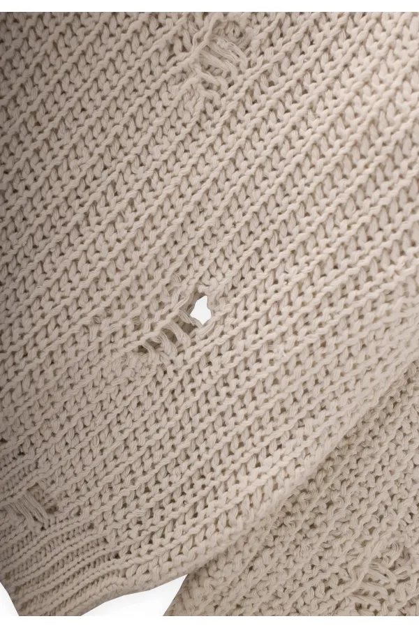 Pull Selanik en maille, 2-8 ans, naturel