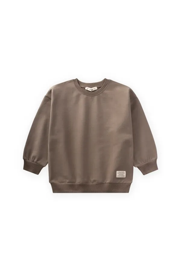 Sweatshirt 2-12 Yaş Vizon