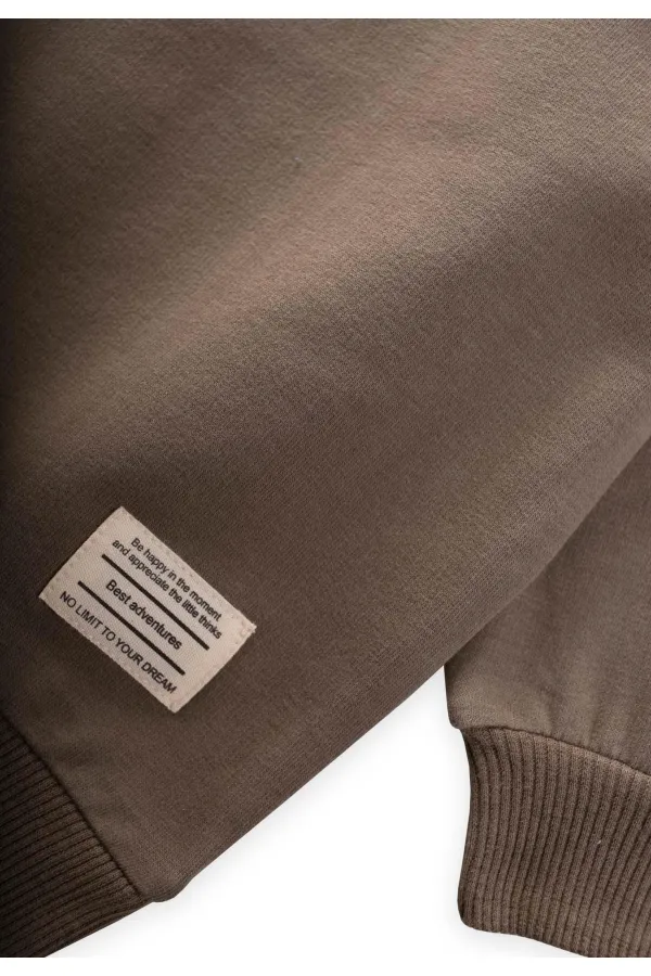 Sweatshirt 2-12 Yaş Vizon