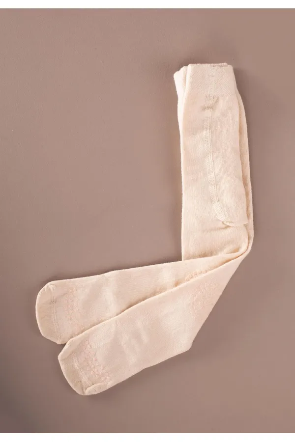 Emekleme Ve Kaymaz Külotlu Çorap 6-24 Ay Kum