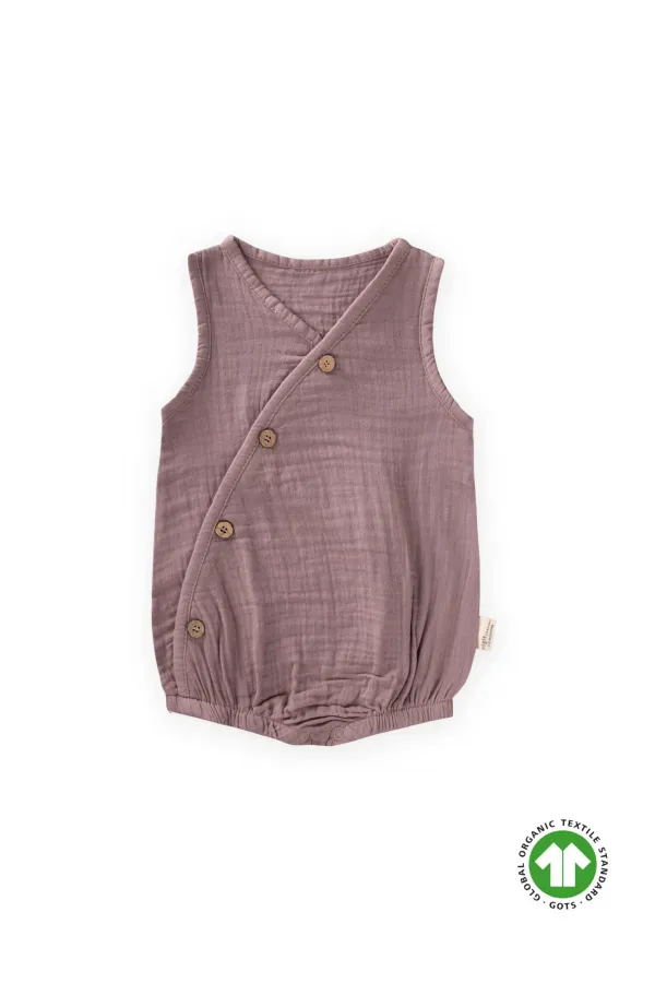 Body à col enveloppant 0-3 ans Cuivre