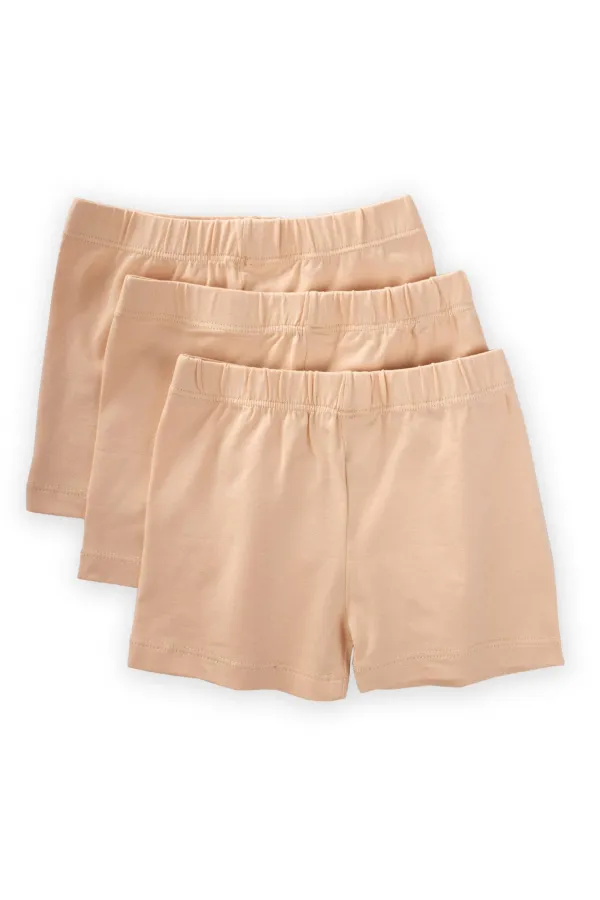 Three-Piece Girls Boxer Set 2-9 Years Old Light Salmon