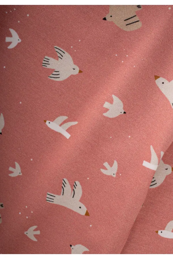 Desenli Mevsimlik Pijama Takım 1-7 Yaş K Pembe