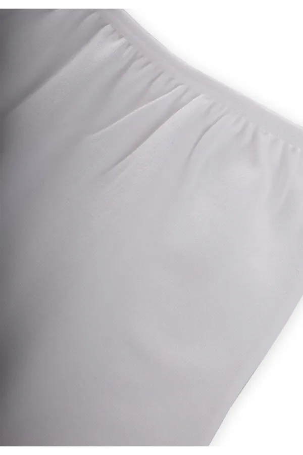 Triple-Binded Girls Boxer Shorts 2-9 Years White