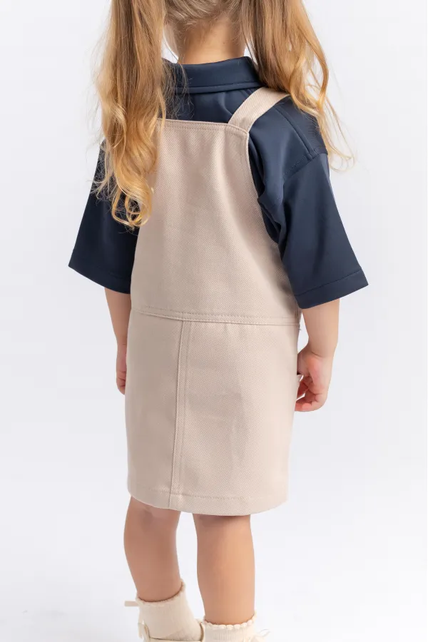 Gabardin Jile 2-7 Yaş Bej