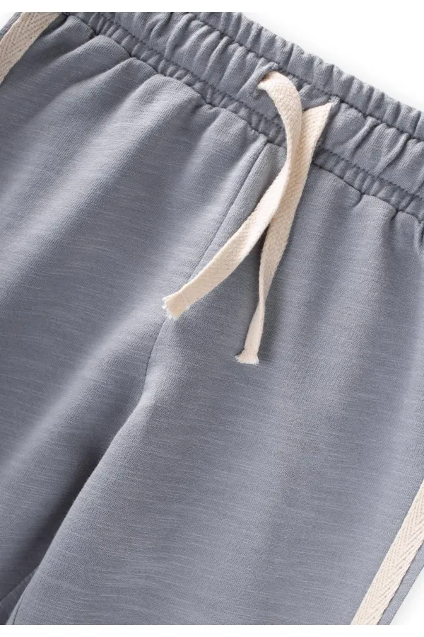 Ensemble de survêtement à rayures, 1 à 10 ans, gris