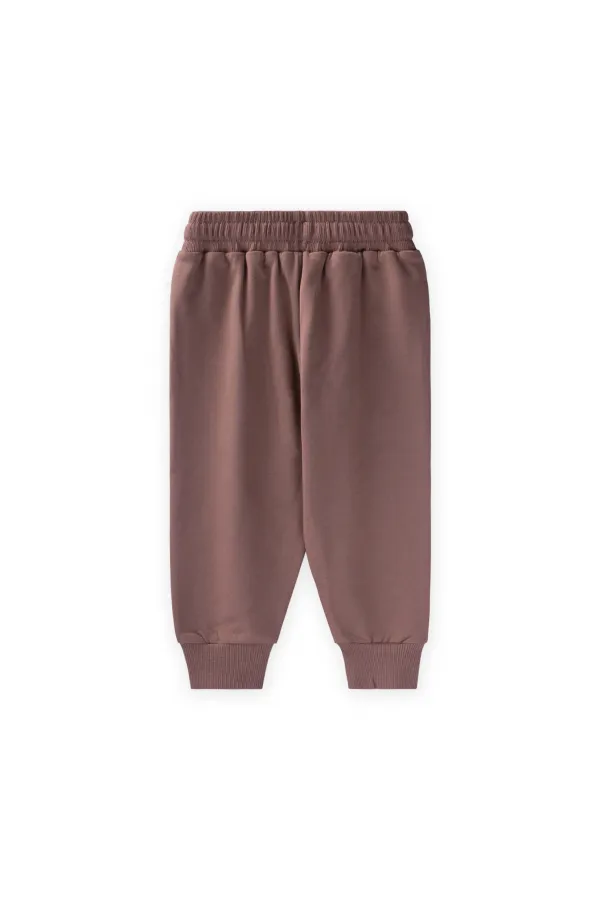 Survêtement basique 1-5 ans, marron