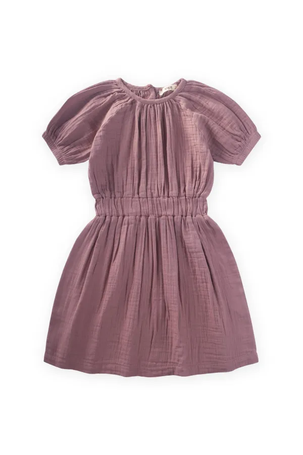 Organic Rustic Girl Dress 2-9 Years Old Copper