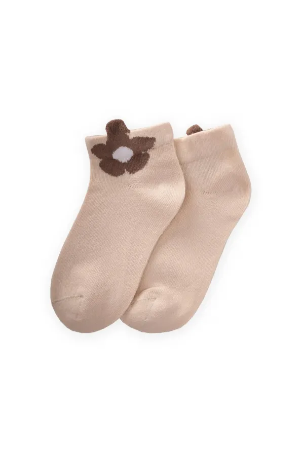 Chaussettes-chaussons tridimensionnelles pour enfants de 5 à 12 ans