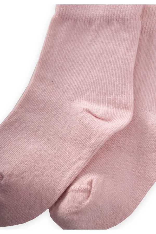 Çocuk Çorabı 2-9 Yaş Pudra