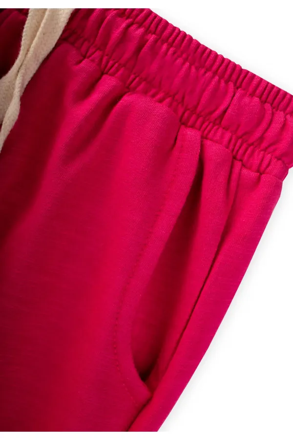 Cepli Eşofman 4-12 Yaş Fuşya