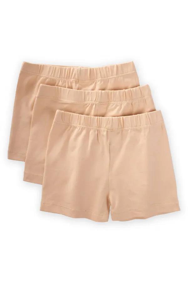 Three-Piece Girls Boxer Set 2-9 Years Old Light Salmon