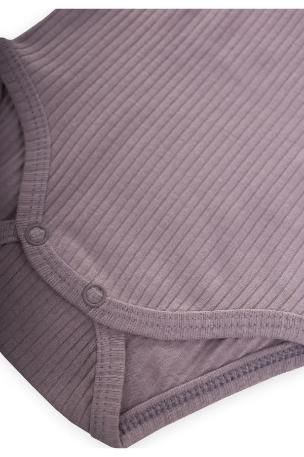 Askılı Zıbın 0-3 Yaş Lila