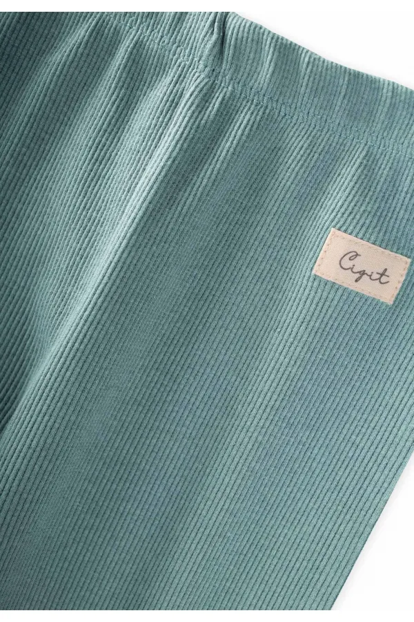 Tayt Pantolon 1-5 Yaş Mint Yeşili