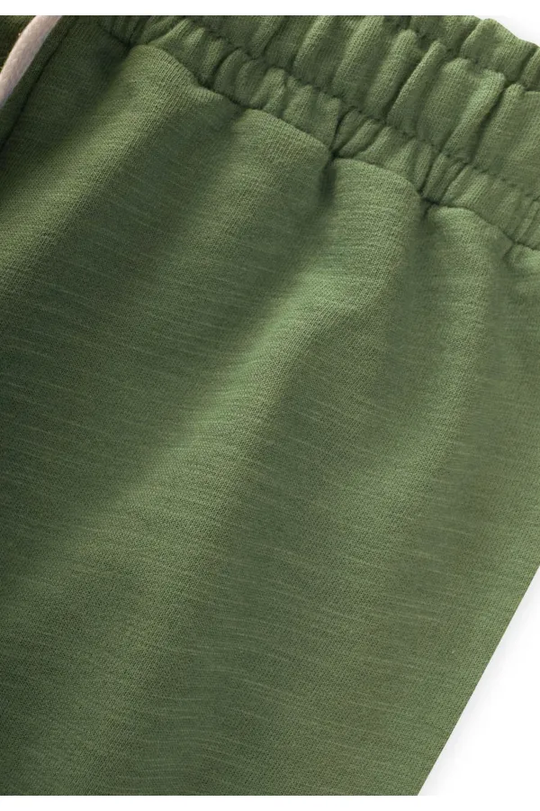 Seasonal Basic Tracksuit 2-10 Years Old Oil Green