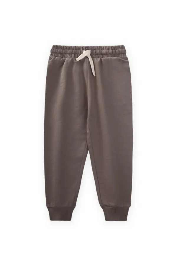 Mevsimlik Basic Eşofman 2-10 Yaş Vizon