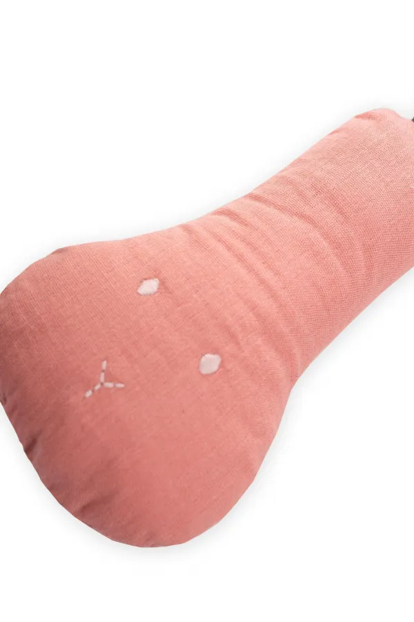 Hochet poire en mousseline pour bébé