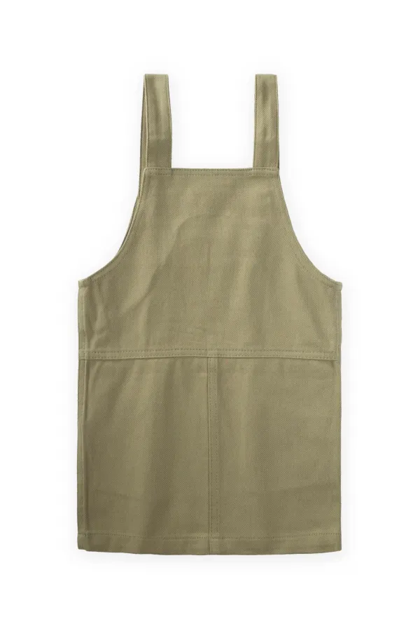 Gabardin Jile 2-7 Yaş Olive