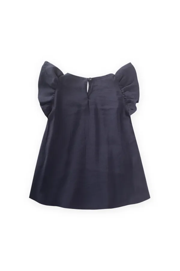 Blouse Pilikaşe 2-8 ans Bleu marine
