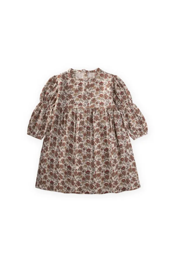 Elbise 4-12 Yaş Bej