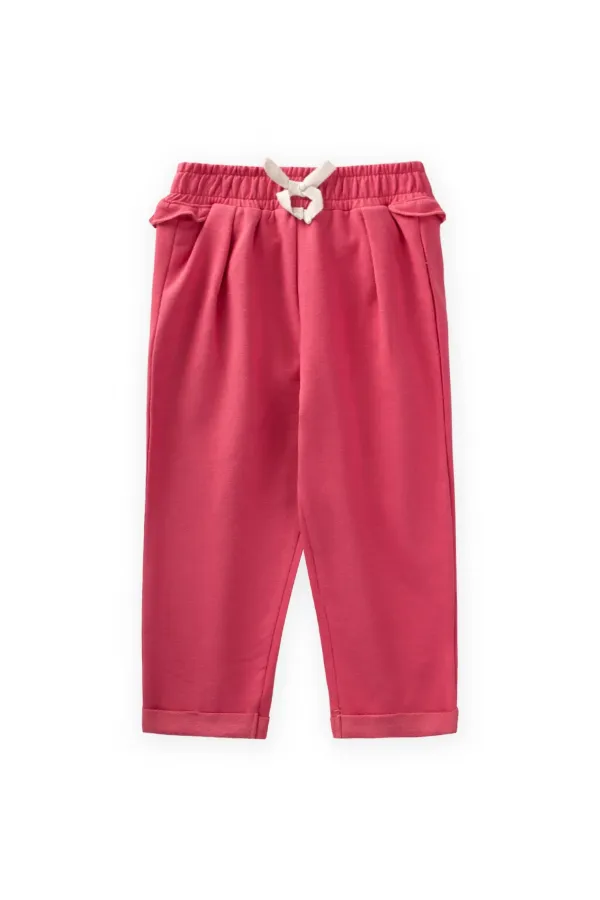 Fırfırlı Eşofman 1-5 Yaş K Pembe