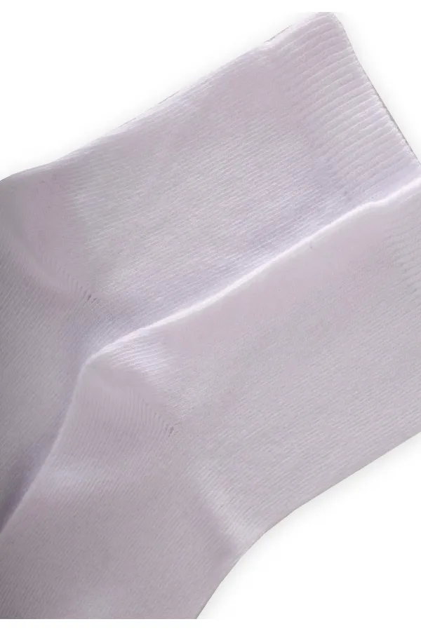 Children's Socks, Ages 2-10, White