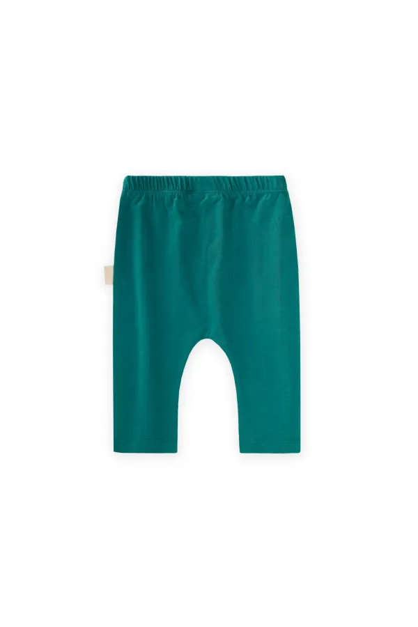 Ensemble de survêtement bébé motif aubergine imitation vert feuille 0-3 ans