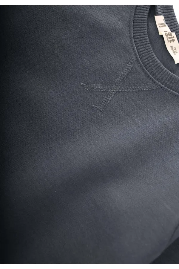 Body côtelé pour enfant de 1 à 5 ans, anthracite